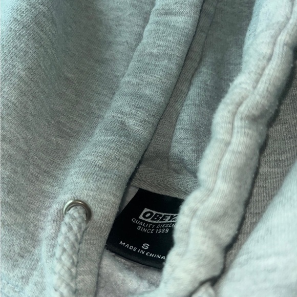 OBEY Grey Hoodie - Picture 3 of 3